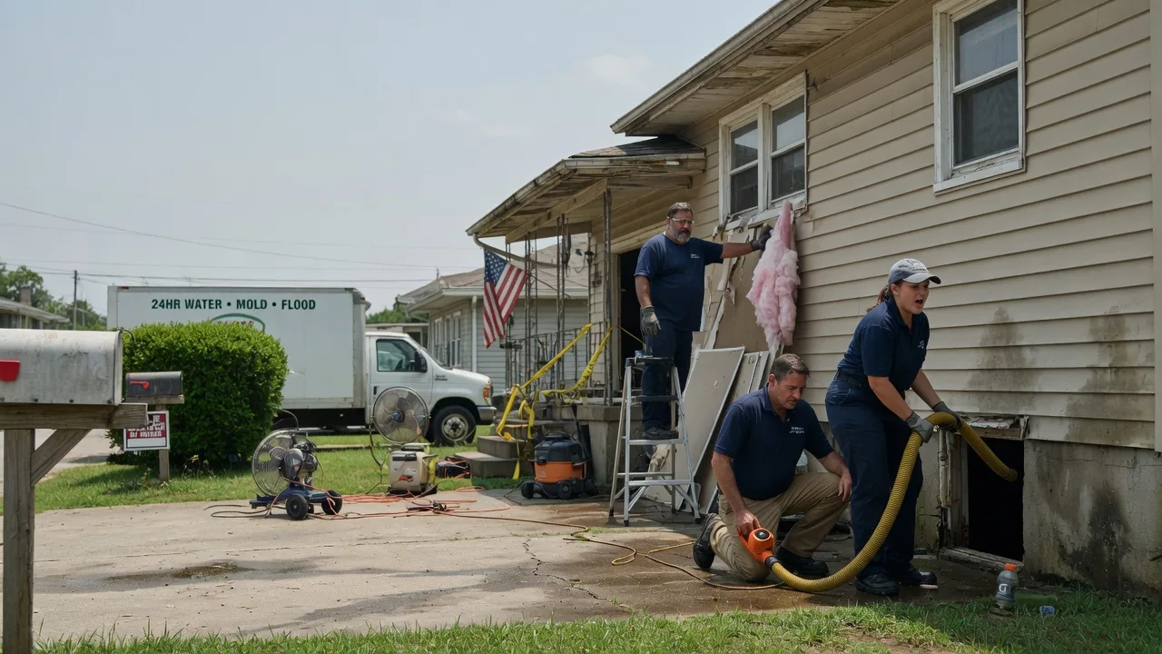Water Damage Repair in Gilbertville, IA near me